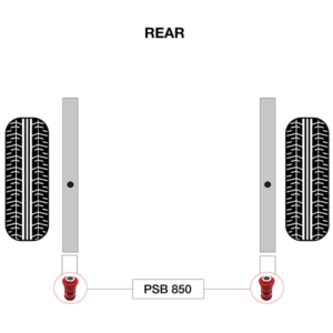 2x Mercedes Sprinter (06-20) Rear Spring - Rear Bushing - Image 3