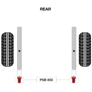 2x Mercedes Sprinter (95-06) Rear Spring - Rear Polyurethane Bushing - Image 3