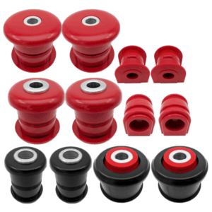 12x Ford Transit (12-22)Front Arm, Front Sway Bar 20mm, Rear Spring, Rear Way Bar 31mm PSB Polyurethane Bushings Kit