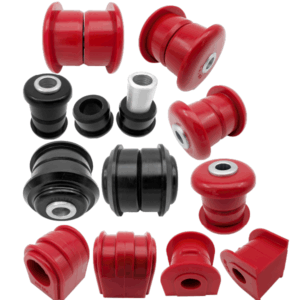 12x Ford Transit (12-22)Front Arm, Front Sway Bar 20mm, Rear Spring, Rear Way Bar 31mm PSB Polyurethane Bushings Kit