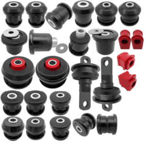 26x Toyota Rav4 (2019-)Front Control Arm, Rear Upper/Lower/Control, Front/Rear Sway Bar PSB Polyurethane Bushing Kit