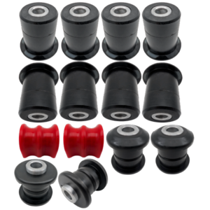 14x Nissan Armada (04-24) Rear Wishbone, Coil Spring Arm, Sway Bar 24mm Poly Bushing Kit