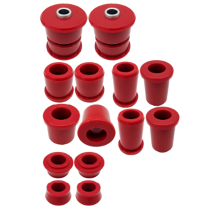 14x Ford Ranger T6 (2019-) Rear Spring - Front/Rear/Shackle, Shock Polyurethane Bushing Kit