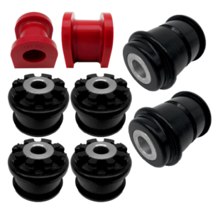 8x Lexus LS400 (89-00) Front Lower & Upper Arm, Sway Bar 27mm polyurethane Bushings Kit