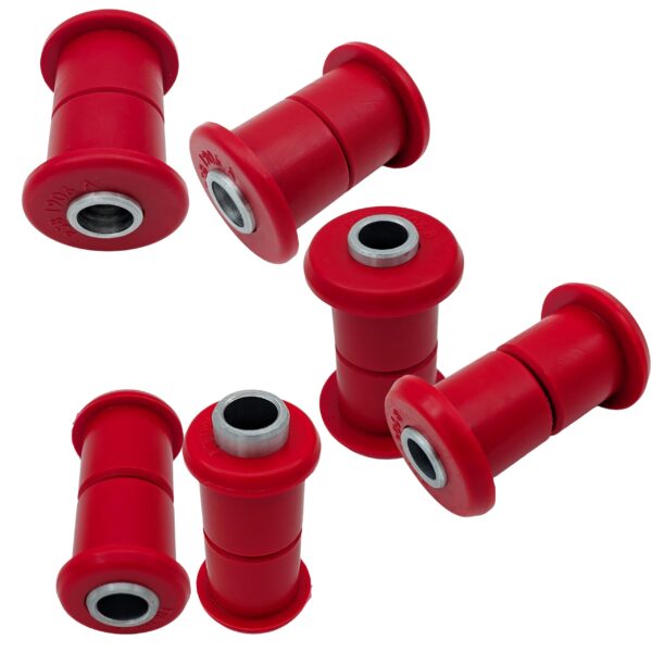 6x Ford F-150 2WD/4WD (97-03) Rear Spring - Front / Rear / Shackle PSB Polyurethane Bushings