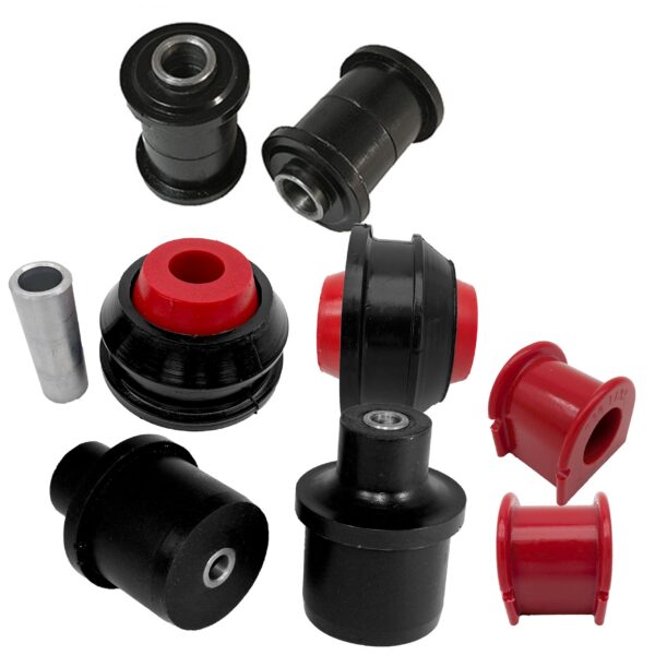 8x Toyota Corolla Sedan (03-14) Front Lower Arm, Front Sway Bar 24mm, Rear Axle Beam Bushing - Image 2